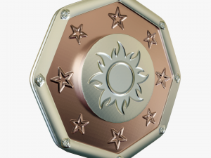Metallic Coins Pack05 Modelo 3D