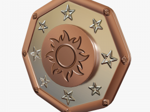 Metallic Coins Pack05 Modelo 3D