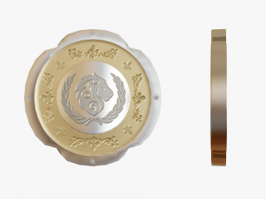 Metallic Coins Pack05 Modelo 3D