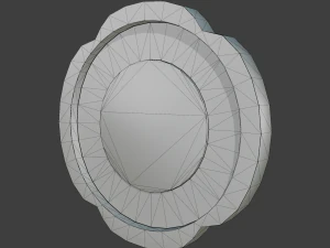 Metallic Coins Pack05 3D Model