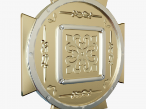 Metallic Coins Pack06 3D Модель