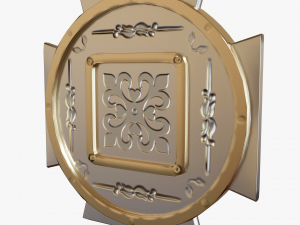 Metallic Coins Pack06 3D Модель