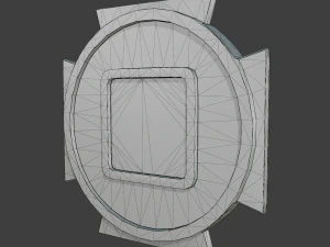 Metallic Coins Pack06 3D Model