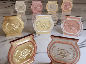 Metallic Coins Pack06 3D Model