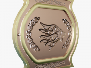 Metallic Coins Pack06 3D Модель
