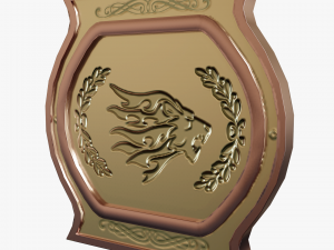 Metallic Coins Pack06 3D Модель