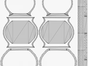 Metallic Coins Pack06 3D Model