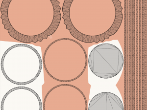 Metallic Coins Pack06 3D Модель
