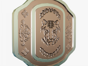 Metallic Coins Pack06 3D Модель