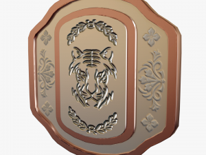 Metallic Coins Pack06 3D Модель