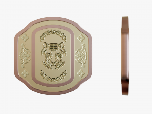 Metallic Coins Pack06 3D Модель