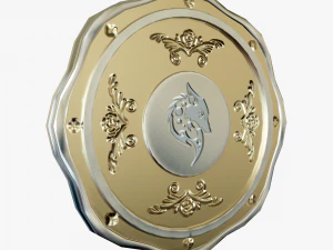 Metallic Coins Full Pack 3D Model
