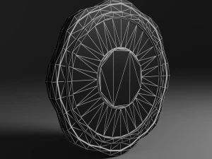 Metallic Coins Full Pack 3D Model