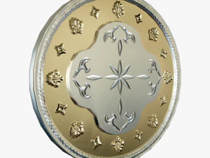 Metallic Coins Full Pack 3D Model