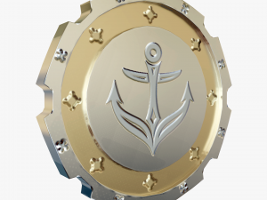 Metallic Coins Full Pack 3D Model