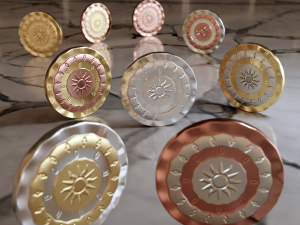 Metallic Coins Full Pack 3D Model