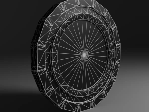 Metallic Coins Full Pack 3D Model
