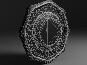Metallic Coins Full Pack 3D Model