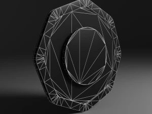 Metallic Coins Full Pack 3D Model