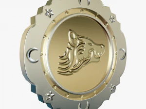 Metallic Coins Full Pack 3D Model