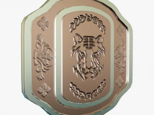 Metallic Coins Full Pack 3D Model