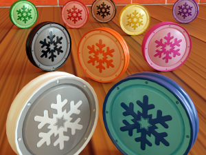 Cartoon Coins Pack02 3D 模型