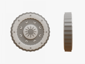 Cartoon Coins Pack02 3D 模型