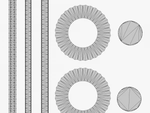 Cartoon Coins Pack02 3D Model