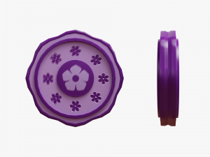 Cartoon Coins Pack02 3D 模型