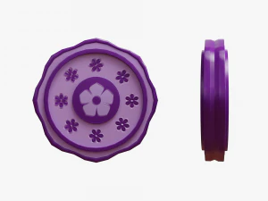 Cartoon Coins Pack02 3D Model