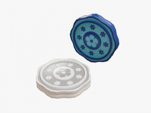 Cartoon Coins Pack02 3D 模型
