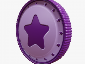 Cartoon Coins Pack02 3D 模型