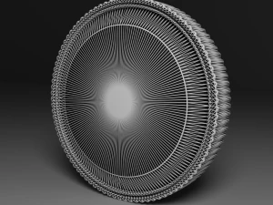 Cartoon Coins Pack02 3D Model