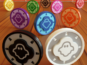 Cartoon Coins Pack03 Modèle 3D
