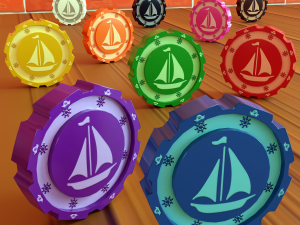 Cartoon Coins Pack03 Modèle 3D
