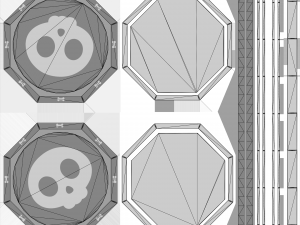 Cartoon Coins Pack04 3D Model