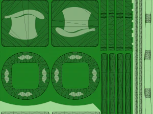 Cartoon Coins Pack06 3D Model