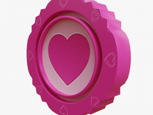 Cartoon Coins Pack06 Model 3D