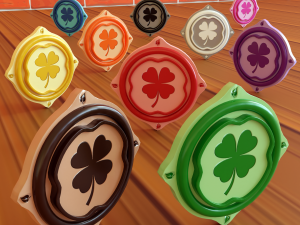 Cartoon Coins Full Pack 3D Model