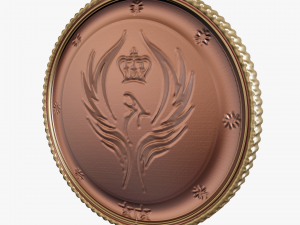 Cartoon Coins Full Pack 3D Model