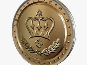 Cartoon Coins Full Pack 3D Model