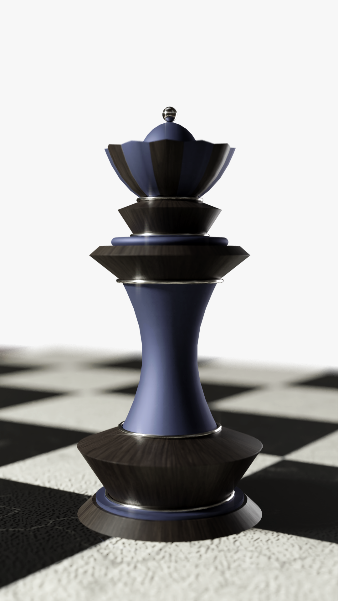Download 3d Iphone Glass Chess Pieces Wallpaper