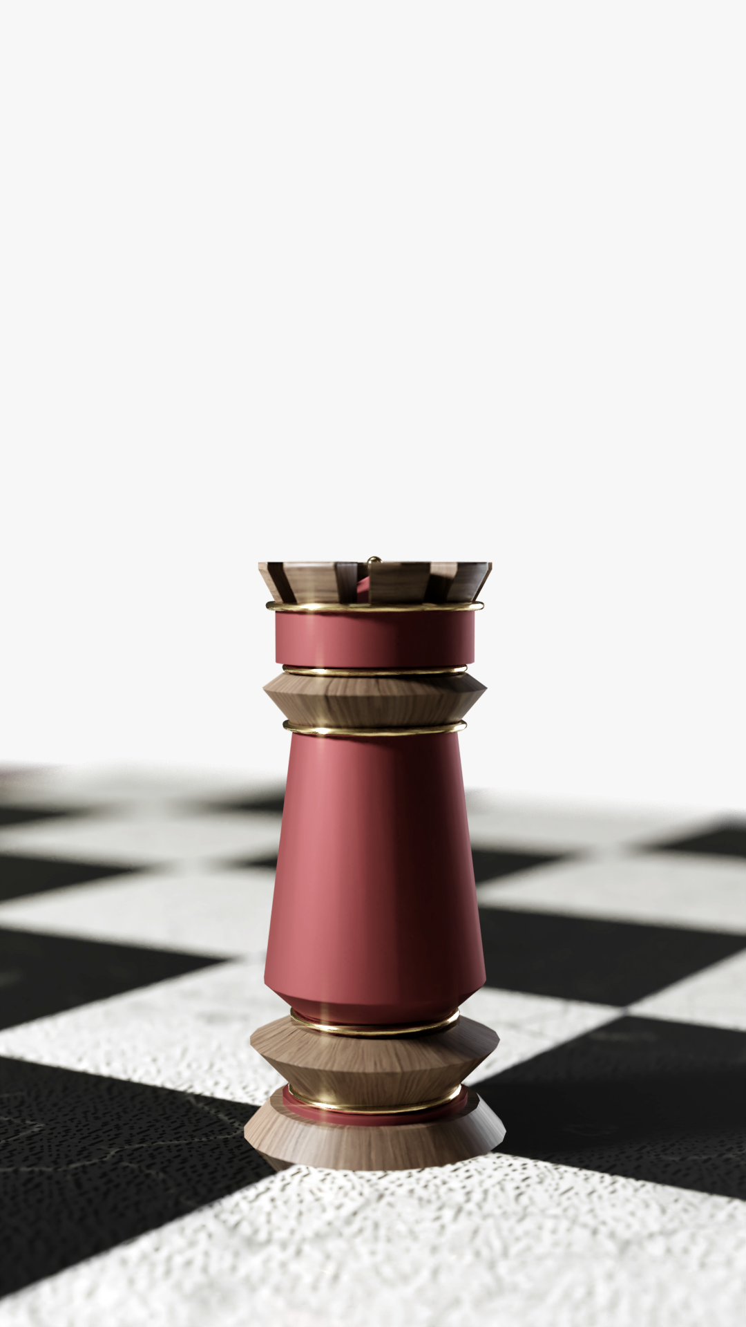 Elegant Chess Board - 3D rendered Live Wallpaper - free download