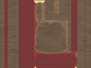 Chess Table Set 3D Model