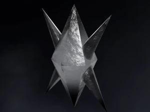 Cristalli arcobaleno Modello 3D