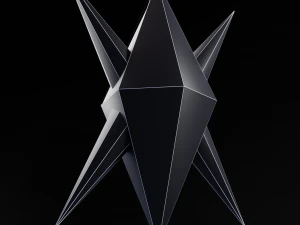 Cristalli arcobaleno Modello 3D