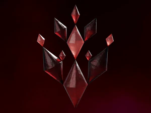 Cristalli arcobaleno Modello 3D