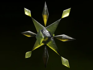 Cristalli arcobaleno Modello 3D