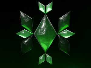 Rainbow Crystals Modelo 3D
