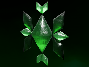Rainbow Crystals Modelo 3D
